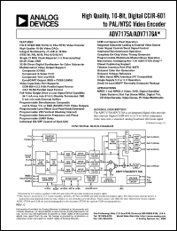 Click here to download ADV7175AKS Datasheet
