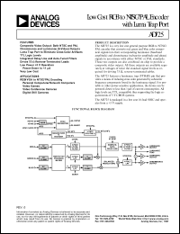 Click here to download AD725AR-REEL Datasheet