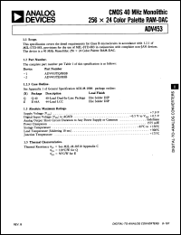 Click here to download ADV453 Datasheet