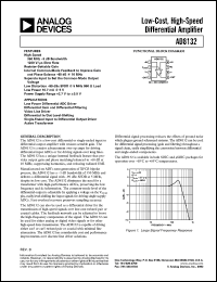 Click here to download AD8132ARM Datasheet