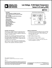 Click here to download AD7314 Datasheet