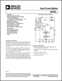 Click here to download AD7843 Datasheet
