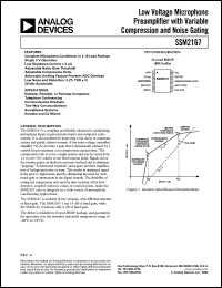 Click here to download SSM2167-2RM-REEL Datasheet