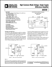 Click here to download AD8200R Datasheet