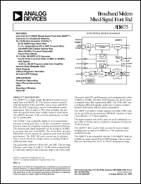 Click here to download AD9875 Datasheet
