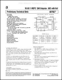 Click here to download AD7667 Datasheet