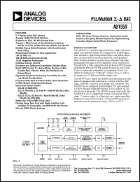 Click here to download AD1959YRS Datasheet