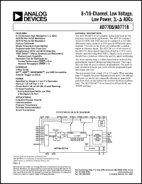 Click here to download AD7718BR Datasheet