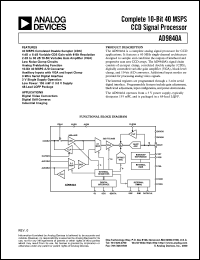 Click here to download AD9840 Datasheet