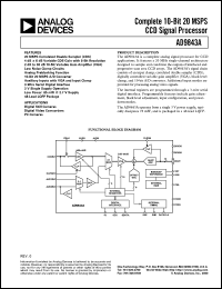 Click here to download AD9843 Datasheet