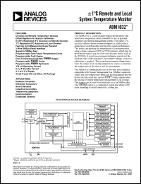 Click here to download ADM1032 Datasheet