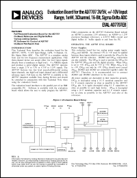 Click here to download EVAL-AD7707 Datasheet