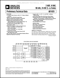 Click here to download AD1835 Datasheet
