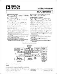 Click here to download ADSP-2184NBST-320 Datasheet