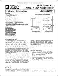 Click here to download ADG726 Datasheet