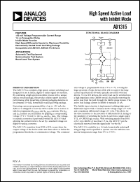 Click here to download AD1315 Datasheet