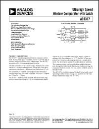 Click here to download AD1317 Datasheet