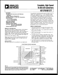 Click here to download AD1376JD Datasheet