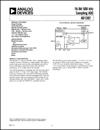 Click here to download AD1382 Datasheet