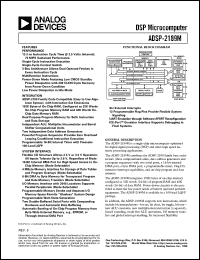 Click here to download ADSP-2189MKST-300 Datasheet