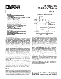 Click here to download AD8362 Datasheet