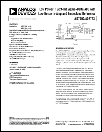Click here to download AD7792 Datasheet