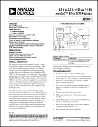 Click here to download AD5641BKS Datasheet