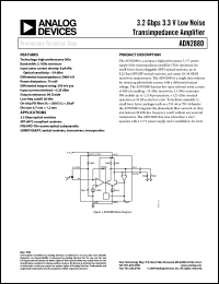 Click here to download ADN2880XCHIPS-WP Datasheet