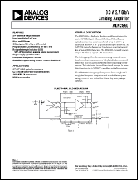 Click here to download ADN2890ACP Datasheet