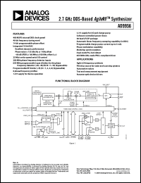 Click here to download AD9956YCPZ-REEL Datasheet