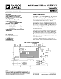 Click here to download EVAL-ADF7012BB4 Datasheet
