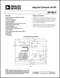Click here to download EVAL-ADF4360-0EB1 Datasheet
