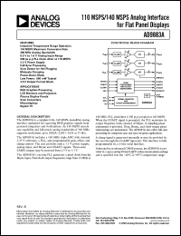 Click here to download AD9883ABST-RL140 Datasheet