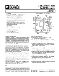Click here to download AD9238-40PCB Datasheet