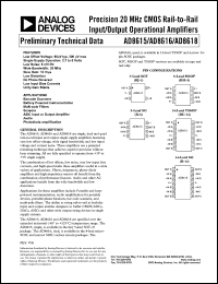 Click here to download AD8616ARM Datasheet