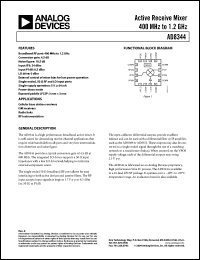 Click here to download AD8344ACPZ-WP Datasheet