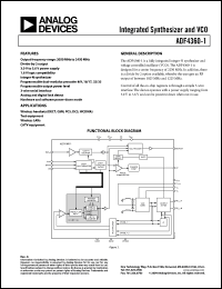 Click here to download ADF4360-1 Datasheet