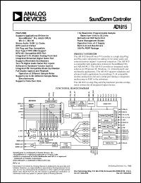 Click here to download AD1815 Datasheet