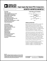 Click here to download ADCMP553BRM Datasheet