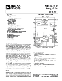 Click here to download AD15700 Datasheet
