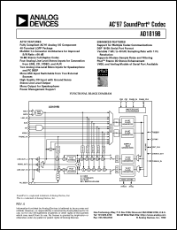 Click here to download AD1819BJST-REEL Datasheet