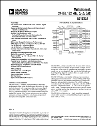 Click here to download AD1833ACST Datasheet