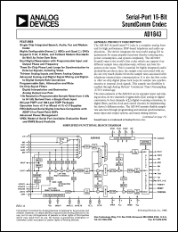 Click here to download AD1843JST Datasheet