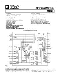 Click here to download AD1888 Datasheet