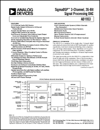 Click here to download AD1953 Datasheet
