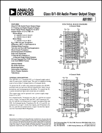 Click here to download AD1991ASV Datasheet