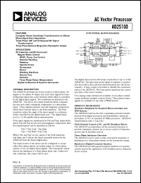 Click here to download AD2S100 Datasheet
