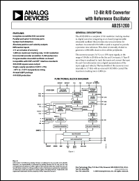 Click here to download AD2S1200YSTZ Datasheet