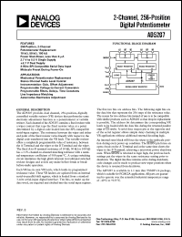 Click here to download AD5262 Datasheet