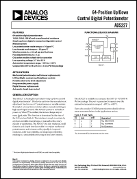 Click here to download AD5227 Datasheet